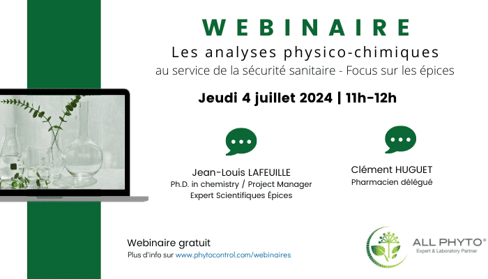 Les analyses physico-chimiques : au service de la sécurité sanitaire – Focus sur les épices